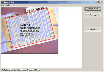 Barcode Recognition Application
