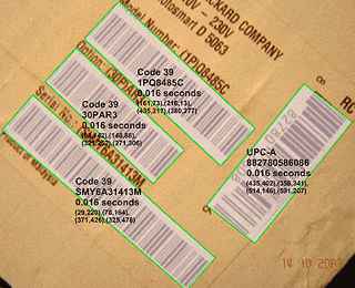 Decodes any oriented barcodes