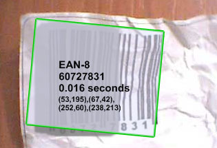 Decodes uneven exposured barcode images